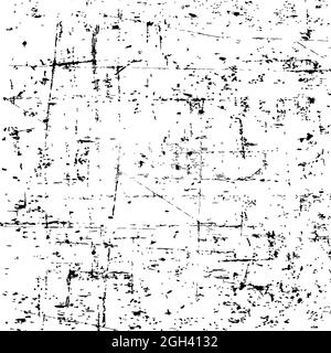 Vektor-grungy Overlay-Textur. Distress Textur von Flecken, Flecken, Tinte, Punkten, Kratzern. Design-Element für textile Muster, Web, grungy-Effekt Stock Vektor