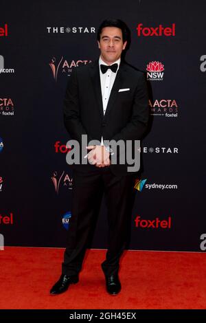 Sydney, Australien, 4. Dezember 2019. James Stewart kommt zu den AACTA Awards 2019, die Foxtel am 04. Dezember 2019 im The Star in Sydney, Australien, verliehen hat. Kredit: Geschwindigkeit Medien/Alamy Live Nachrichten Stockfoto