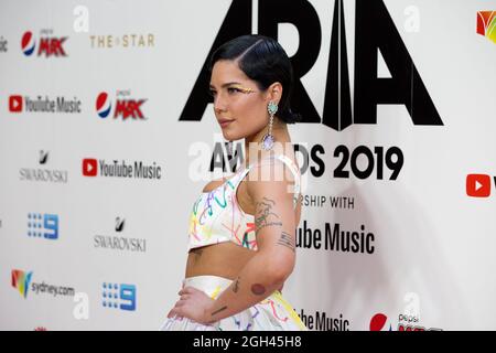 Sydney, Australien, 27. November 2019. Halsey Credit: Speed Media/Alamy Live News Stockfoto