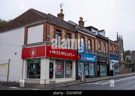 Fräulein Millies Fried Chicken. 157 Church Rd, Redfield, Bristol BS5 9LA (Aug21) Stockfoto