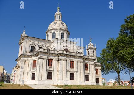 Portugal Lissabon - Igreja da Memoria - Gedächtniskirche Stockfoto