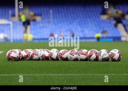 Liverpool, Großbritannien. September 2021. Eine allgemeine Ansicht während des FA Women's Super League-Spiels zwischen Everton Women und Manchester City Women im Goodison Park am 4. September 2021 in Liverpool, England. (Foto von Tony Taylor/phcimages.com) Quelle: PHC Images/Alamy Live News Stockfoto