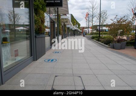 McArthurGlen's Ashford Designer Outlet, Kent Stockfoto