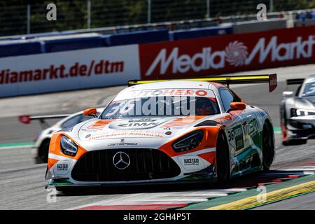 Spielberg: DTM Red Bull Ring 2021, (Foto: Hoch zwei) 36 Arjun Maini (IND) Mercedes AMG GT3, GetSpeed Performance Stockfoto