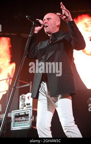 Heaven 17 Auftritt im Sheffield City Hall , Großbritannien , 04.09.2021 Stockfoto