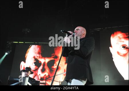 Heaven 17 Auftritt im Sheffield City Hall , Großbritannien , 04.09.2021 Stockfoto