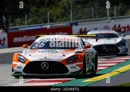 Spielberg: DTM Red Bull Ring 2021, (Foto: Hoch zwei) 36 Arjun Maini (IND) Mercedes AMG GT3, GetSpeed Performance Stockfoto