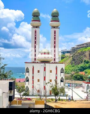 Die Göttlichkeitsmoschee, 'mosquée de la divinité' auf französisch, Dakar, Senegal Stockfoto