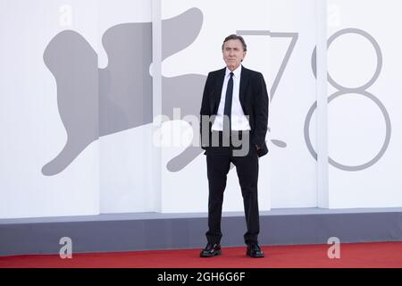 Venedig, Italien. September 2021. Tim Roth bei der Sundown-Premiere im Rahmen der 78. Internationalen Filmfestspiele Venedig am 04. September 2021 in Venedig, Italien. Foto von Paolo Cotello/imageSPACE Credit: Imagespace/Alamy Live News Stockfoto