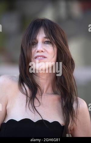 Venedig, Italien. September 2021. Charlotte Gainsbourg bei der Sundown-Premiere im Rahmen der 78. Internationalen Filmfestspiele von Venedig am 04. September 2021 in Venedig, Italien. Foto von Paolo Cotello/imageSPACE Credit: Imagespace/Alamy Live News Stockfoto
