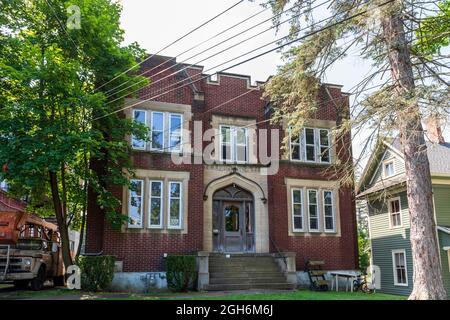 OLEAN, NY, USA-14 AUGUST 2021: St. Mary's Convent House.. Stockfoto