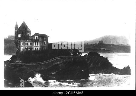 Biarritz La Villa Belza 1930 Stockfoto