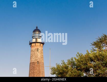 Montauk Lighthouse Tower, Montauk, NY Stockfoto