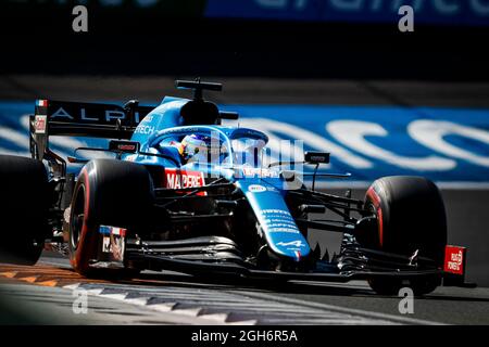 Zandvoort, Niederlande. September 2021. # 14 Fernando Alonso (ESP, Alpine F1 Team), F1 Grand Prix der Niederlande auf dem Circuit Zandvoort am 5. September 2021 in Zandvoort, Niederlande. (Foto von HOCH ZWEI) Quelle: dpa/Alamy Live News Stockfoto