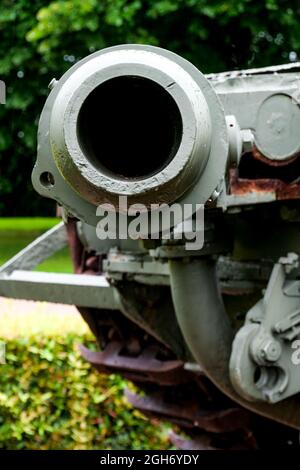 M10 Tank, Zerstörer, Memorial of Normandy Battle, Bayeux, Calvados, Region Normandie, Nordwestfrankreich Stockfoto