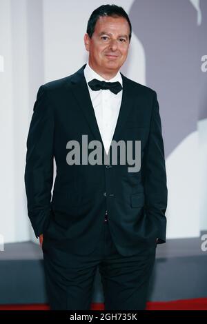 Venedig, Italien. September 2021. Iginio Straffi Madres Paralelas Red Carpet 78. Internationales Filmfestival von Venedig am 04. September 2021 in Venedig, Italien. (Foto von Mark Cape/Insidefoto) Quelle: Insidefoto srl/Alamy Live News Stockfoto