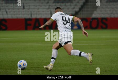 Curitiba, Brasilien. September 2021. Paulino während des Athletico x Sport-Spiels für das Campeonato Brasileiro Série A, das in der Estádio Arena da Baixada in Curitiba, PR, stattfand. Kredit: Carlos Pereyra/FotoArena/Alamy Live Nachrichten Stockfoto