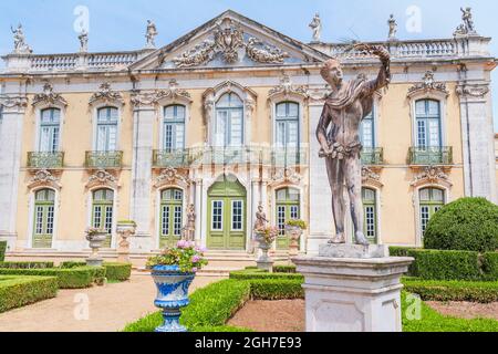 Nationalpalast von Queluz, Queluz, Lissabon, Portugal Stockfoto