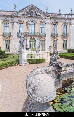 Nationalpalast von Queluz, Queluz, Lissabon, Portugal Stockfoto