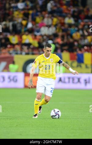 Nicolae Stanciu während Rumänien Liechtenstein, WM Qualifikationsspiel 05.09.2021, Bukarest Stockfoto