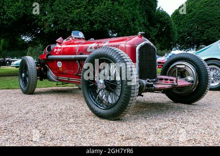 1932 Alfa Romeo P3 TipoB im Hampton Court Concours D' Elegance 2021 Stockfoto