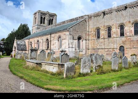 St Cuthbert's Church, Norham, Northumberland Stockfoto