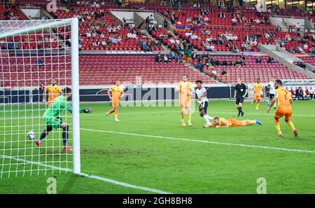 Stuttgart, Deutschland. 05. Sep 2021. Im Spiel DEUTSCHLAND - ARMENIEN Qualifikation für WM 2022, WM Quali, Saison 2021/2022, 5. September 2021 in Stuttgart, Deutschland. (Armenien) Quelle: Peter Schatz/Alamy Live News Stockfoto