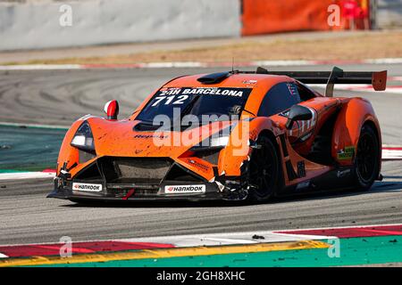 Montmelo, Barcelona, Spanien. September 2021. Vortex V8 Team mit Vortex 1.0 beim HANKOOK 24H BARCELONA 2021 Rennen auf dem Circuit de Catalunya. (Bild: © David Ramirez/DAX via ZUMA Press Wire) Bild: ZUMA Press, Inc./Alamy Live News Stockfoto