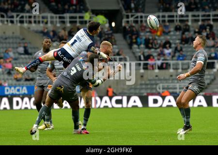 Dacia Magic Weekend Samstag, 4. Und 5. September 2021, Super League Rugby, St Helens gegen Catalans Dragons, St James Park Stadion, Newcastle upon Tyne Stockfoto