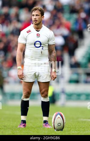 Englands Danny Cipriani (Sale Sharks) - Rugby Union - England XV / Barbaren - Twickenham Stadium - London - 31052015 Stockfoto