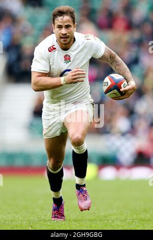 Englands Danny Cipriani (Sale Sharks) - Rugby Union - England XV / Barbaren - Twickenham Stadium - London - 31052015 Stockfoto