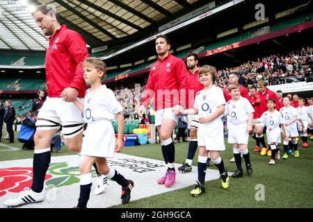 Englands Danny Cipriani (Sale Sharks) - Rugby Union - England XV / Barbaren - Twickenham Stadium - London - 31052015 Stockfoto