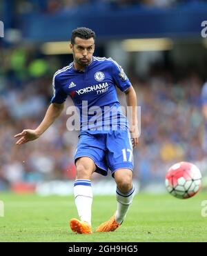 Bild #: 39153253 Aug. 29, 2015 - London, Vereinigtes Königreich - Chelsea's Pedro in Aktion..Barclays Permier League - Chelsea vs Crystal Palace - Stamford Bridge - England - 29. August 2015 - Bild David Klein Stockfoto