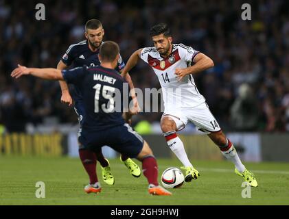 Bild #: 39444440 Sept. 7, 2015 - Glasgow, Vereinigtes Königreich - Emre Can von Deutschland - European Qualifier - Schottland gegen Deutschland - Hampden Park Stadium - Glasgow - Schottland - 7. September 2015 - Simon Bellis Stockfoto