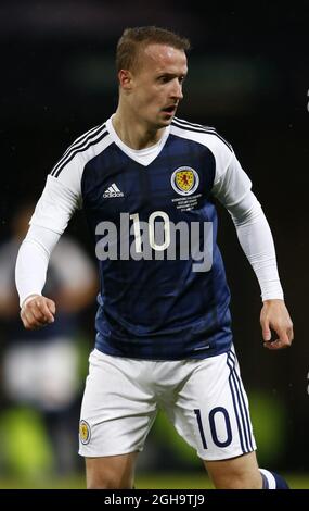 Leigh Griffiths aus Schottland beim Vauxhall International Challenge Match im Hampden Park Stadium. Bildnachweis sollte lauten: Simon Bellis/Sportimage via PA Images Stockfoto