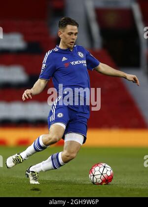 Charlie Colkett von Chelsea während des Spiels der Barclays U21 Premier League im Old Trafford Stadium. Bildnachweis sollte lauten: Simon Bellis/Sportimage via PA Images Stockfoto