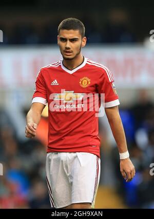 Andreas Pereira von Manchester United in Aktion während des U21 Premier League-Spiels im White Hart Lane Stadium. Bildnachweis sollte lauten: David Klein/Sportimage via PA Images Stockfoto