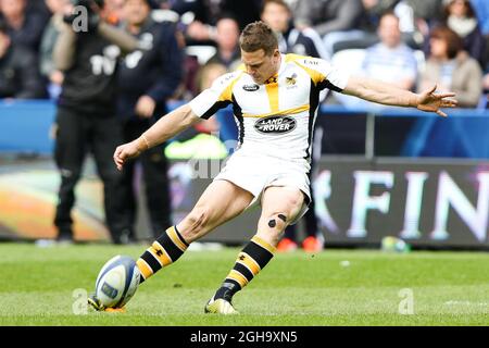 London wesps' Jimmy Gopperth während des Halbfinales des European Rugby Champions Cup 2016 im Madjeski Stadium, Reading. Bildnachweis sollte lauten: Charlie Forgham-Bailey/Sportimage via PA Images Stockfoto