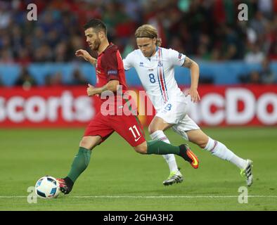 Vieirinha von Portugal während des Spiels der UEFA-Europameisterschaft 2016 im Stade Geoffroy Guichard, Saint Etienne. Bilddatum 15. Juni 2016 Pic Phil Oldham/Sportimage via PA Images Stockfoto