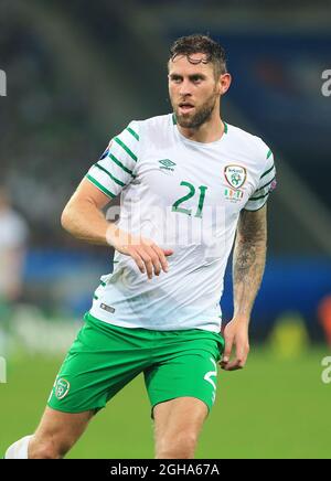 Daryl Murphy aus der Republik Irland während des Spiels der UEFA-Europameisterschaft 2016 im Stade Pierre-Mauroy, Lille, in Aktion. Bilddatum 22. Juni 2016 Pic David Klein/Sportimage via PA Images Stockfoto