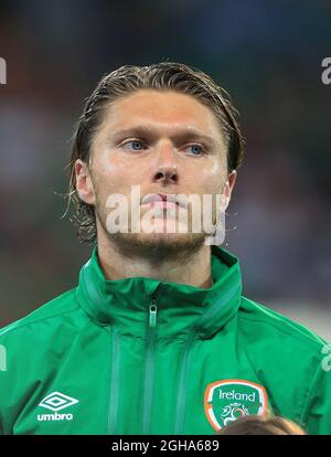 Jeff Hendrick aus der Republik Irland während des Spiels der UEFA-Europameisterschaft 2016 im Stade Pierre-Mauroy, Lille. Bilddatum 22. Juni 2016 Pic David Klein/Sportimage via PA Images Stockfoto