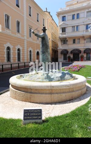 Monaco, offiziell das Fürstentum Monaco, ist ein souveräner Stadt- und Mikrostaat an der französischen Riviera in der Nähe der italienischen Region Ligurien, Stockfoto