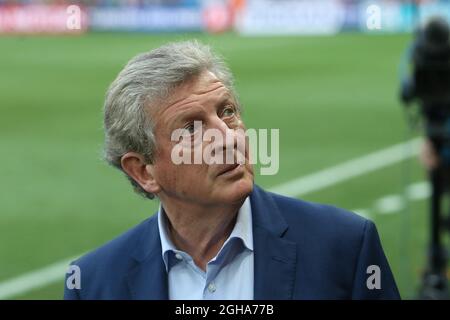 Roy Hodgson, England-Manager beim Spiel der UEFA-Europameisterschaft 2016 an der Allianz Riviera, Nizza. Bilddatum 27. Juni 2016 Pic Phil Oldham/Sportimage via PA Images Stockfoto