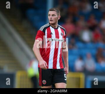 Jack OÕConnell von Sheffield Utd während der Vorsaison freundlich im Shay Stadium, Halifax. Bilddatum: 19. Juli 2016. PIC Simon Bellis/Sportimage über PA Images Stockfoto