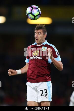 Stephen ward von Burnley während des Spiels der Premier League im Turf Moor Stadium, Burnley. Bilddatum: 26. September 2016. PIC Simon Bellis/Sportimage über PA Images Stockfoto