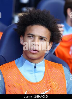 Leroy Sane von Manchester City in Aktion während des Spiels der Premier League im White Hart Lane Stadium, London. Bilddatum 2. Oktober 2016 Pic David Klein/Sportimage via PA Images Stockfoto