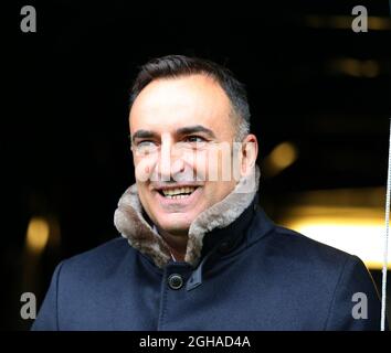 Carlos Carvalhal Manager von Sheffield am Mittwoch während des Meisterschaftsspiels im John Smith's Stadium, Huddersfield. Bilddatum: 16. Oktober 2016. PIC Simon Bellis/Sportimage über PA Images Stockfoto