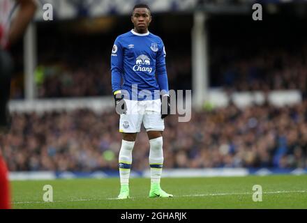 Ademola Lookman von Everton während des Spiels der englischen Premier League im Goodison Park, Liverpool. Bilddatum: 25. Februar 2017. Bildnachweis sollte lauten: Lynne Cameron/Sportimage via PA Images Stockfoto