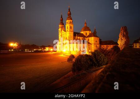 Die Basilika in Fulda, Hessen, Deutschland, Europa Stockfoto