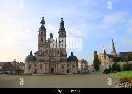 Die Basilika in Fulda, Hessen, Deutschland, Europa Stockfoto